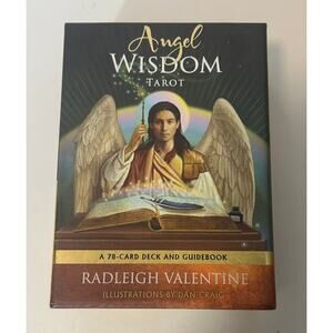 Angel Wisdom Tarot Deck – 78-Card Deck & Guidebook by Radleigh Valentine